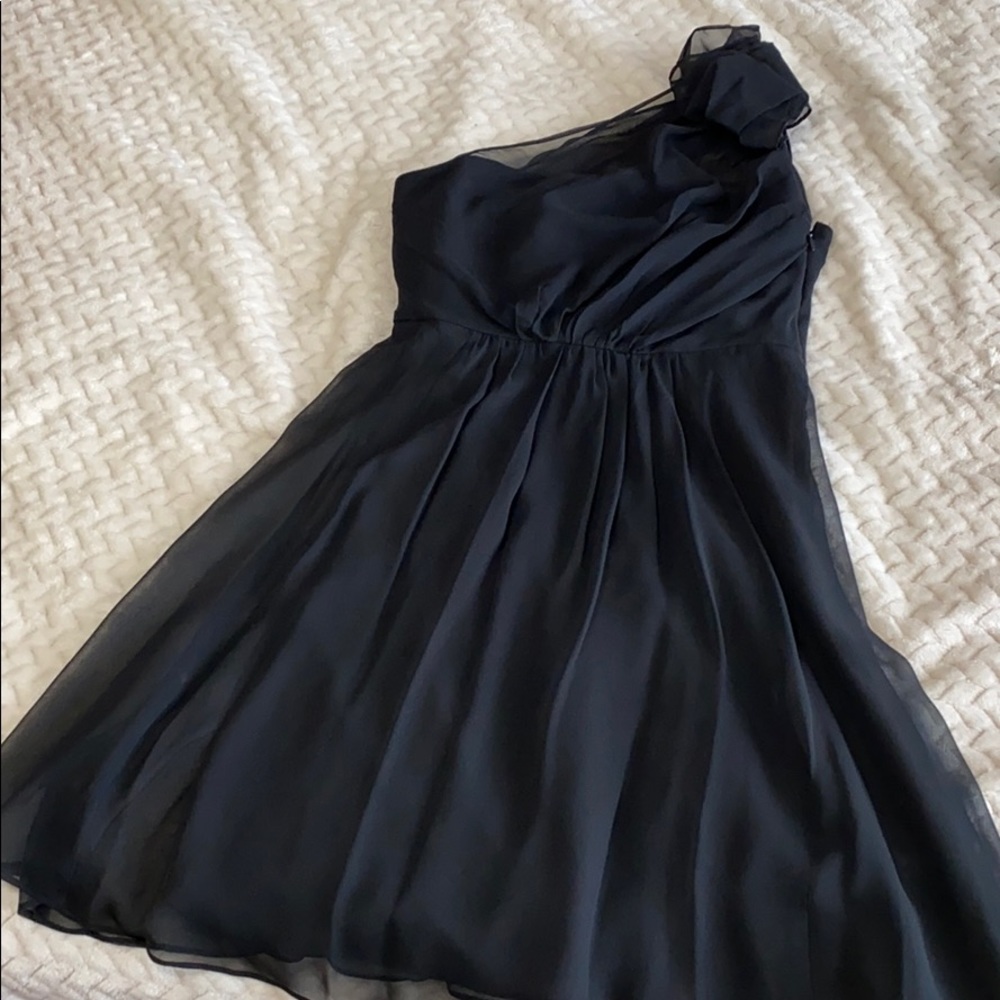 Ann Taylor Silk black dress size 2